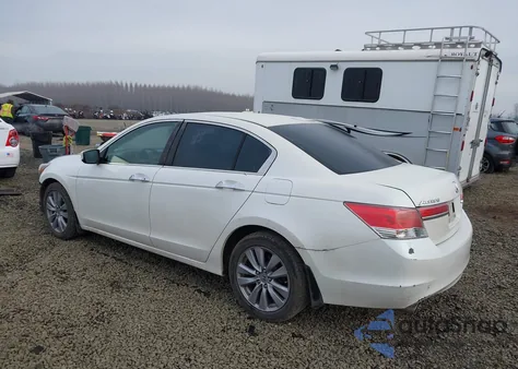 2011 Honda Accord 3.5 Ex-L из США, поврежденный, VIN 5KBCP3F85BB004106